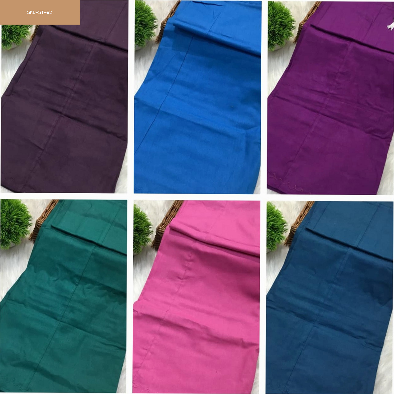 Cotton Inskirt 8 Part
