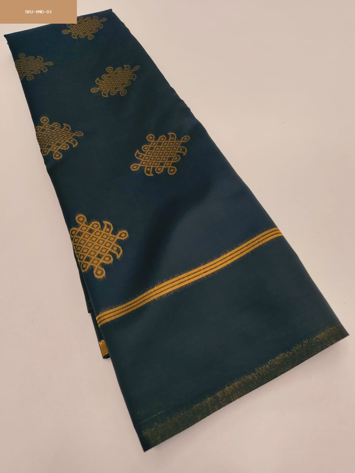Kolam design soft silk