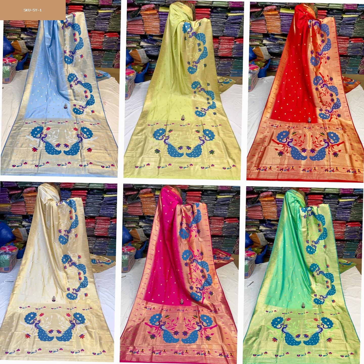 Paithani Katan Silk