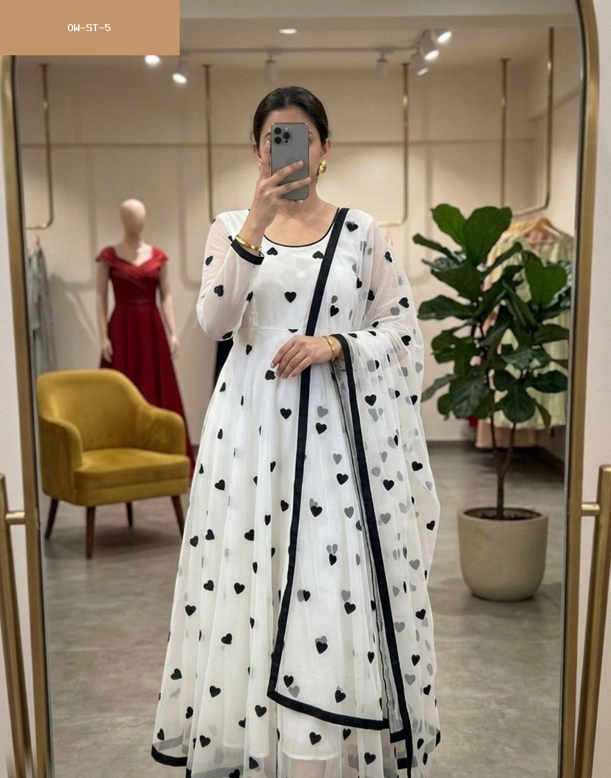 Anarkali Embroidery Gown
