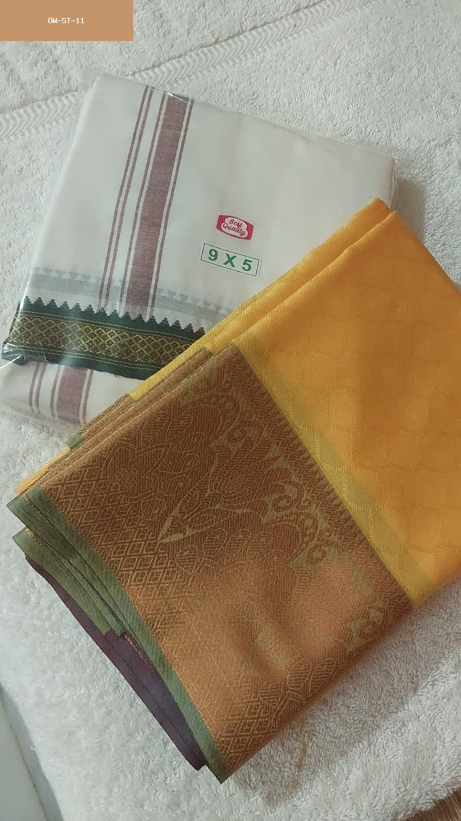 Combo offe Saree + Dhoti