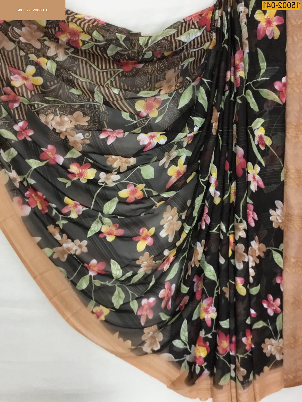 Chiffon Printed sarees