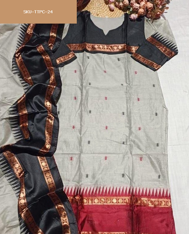 Kanchi Cotton Kurti and Dupatta